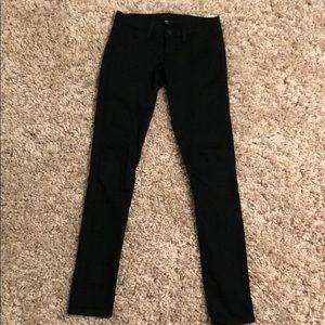 Skinny black jeans-size 25